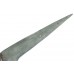 Antique Dagger Knife Old Handmade Steel Blade Natural Bone Chip Handle - B22
